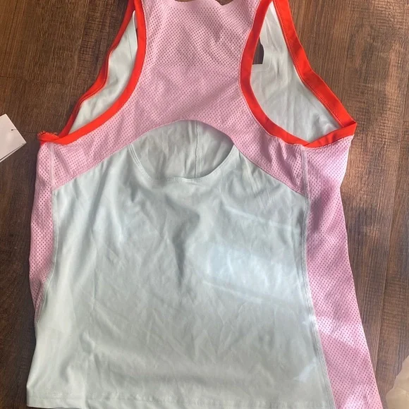 Nike Women's - White with Pink and Orange Accents - Picture 3 of 10